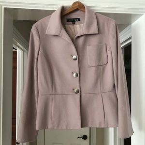 Pale pink, 100% cashmere jacket , size 10